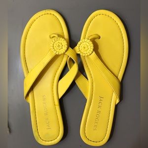 Yellow Flip Flops